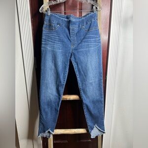 Chicos pull on tulip hem jegging